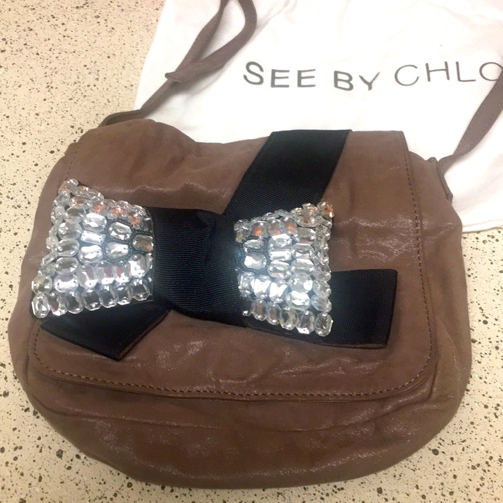 See by Chloe over the shoulder purse.